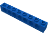 Деталь LEGO Кирпичик Technic 1 x 8, Голубой