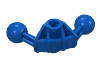 Деталь LEGO Bionicle Ball Joint 4 x 4 x 2 90 Degree with 2 Ball Joints and Axle hole, Голубой