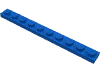 Деталь LEGO Пластина 1 x 10, Голубой