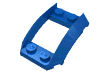 Деталь LEGO Wedge 4 x 3 Open with Cutout and Four Studs (Wheel Arch), Голубой