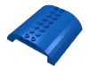 Деталь LEGO Скос изогнутый двойной 8 x 8 x 2, Голубой