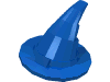 Деталь LEGO Minifig Wizards Hat, Голубой