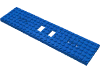 Набор LEGO Train Base 6 x 24 with Two 1 x 2 Cutouts and 3 Round Holes Each End, Голубой
