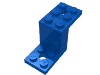 Деталь LEGO Кронштейн 5 x 2 x 2 1/3, с внутренним держателем штырька, Голубой