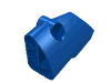 Деталь LEGO Technic Fairing # 1 Small Smooth Short, Side A, Голубой