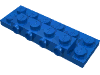 Деталь LEGO Пластина специальная 2 x 6 x 2/3, Голубой