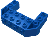 Деталь LEGO Train Front Sloping Base with 4 Studs, Голубой