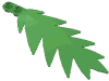 Набор LEGO Palm Leaf Large 10 x 5, Ярко-зеленый