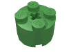 Набор LEGO Brick Round 2 x 2, Ярко-зеленый