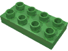 Деталь LEGO Пластина 2 x 4, Ярко-зеленый