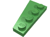 Набор LEGO Wedge Plate 4 x 2 Right, Ярко-зеленый