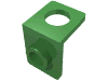 Деталь LEGO Neck Bracket [One Stud], Ярко-зеленый