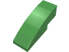 Набор LEGO Slope Curved 3 x 1 No Studs, Ярко-зеленый