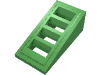 Набор LEGO Slope 18В° 2 x 1 x 2/3 with 4 Slots, Ярко-зеленый