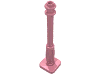 Набор LEGO Lamp Post 2 x 2 x 7 with 6 Base Flutes, Розовый