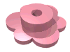 Набор LEGO Flower - Small, Розовый