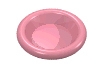 Деталь LEGO Minifig Dish 3 x 3, Розовый