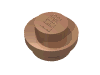Набор LEGO Plate Round 1 x 1 with Solid Stud, Copper