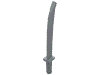 Набор LEGO Minifig Sword Shamshir [Square Guard], Pearl Light Gray
