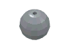 Деталь LEGO Bionicle Zamor Sphere, Жемчужный светло-серый