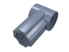 Деталь LEGO Technic Axle and Pin Connector Angled #1, Синий металлик