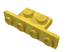 Деталь LEGO Кронштейн 1 x 2 - 1 x 4, Желтый