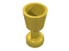 Деталь LEGO Minifig Goblet, Желтый
