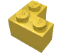 Деталь LEGO Кирпичик угловой 2 x 2, Желтый
