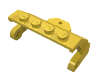 Деталь LEGO Brush Holder for Street Sweeper with Towball Fitting, Желтый