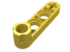 Деталь LEGO Technic Beam 1 x 4 Thin with Stud Connector, Желтый