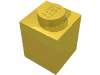 Деталь LEGO Кирпичик 1 x 1, Желтый