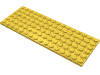 Набор LEGO Plate 6 x 16, Желтый