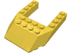 Деталь LEGO Клин, с вырезом 6 x 8, Желтый