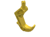 Деталь LEGO Bionicle Claw Hook with Axle, Желтый