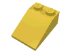 Деталь LEGO Скос 33° 3 x 2, Желтый