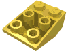 Деталь LEGO Скос перевёрнутый 33° 3 x 2, Желтый