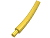 Деталь LEGO Dinosaur Tail / Neck Middle Section with Pin, Желтый