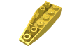 Деталь LEGO Клин перевёрнутый правый 6 x 2, Желтый