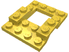 Деталь LEGO Основание кузова 4 x 5, Желтый