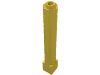 Деталь LEGO Support 1 x 1 x 6 Solid Pillar, Желтый