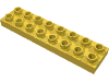 Деталь LEGO Пластина 2 x 8, Желтый