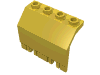 Деталь LEGO Hinge Panel 2 x 4 x 3 1/3 Locking Dual 2 Fingers, Желтый