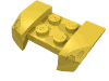 Набор LEGO Mudguard 2 x 4 [Headlights Extension], Желтый