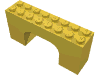 Деталь LEGO Кирпичик-арка 2 x 8 x 3, Желтый