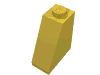 Деталь LEGO Скос 65° 2 x 1 x 2, Желтый