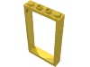 Деталь LEGO Door Frame 1 x 4 x 6 Type 2, Желтый
