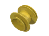 Деталь LEGO Wheel 43.2 x 28 Balloon Small, Желтый