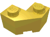 Деталь LEGO Грань 2 x 2, Желтый