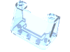 Набор LEGO Windscreen 2 x 4 x 2, Trans-Medium Blue