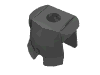 Деталь LEGO Minifig Breastplate with Leg Protection, Жемчужный темно-серый